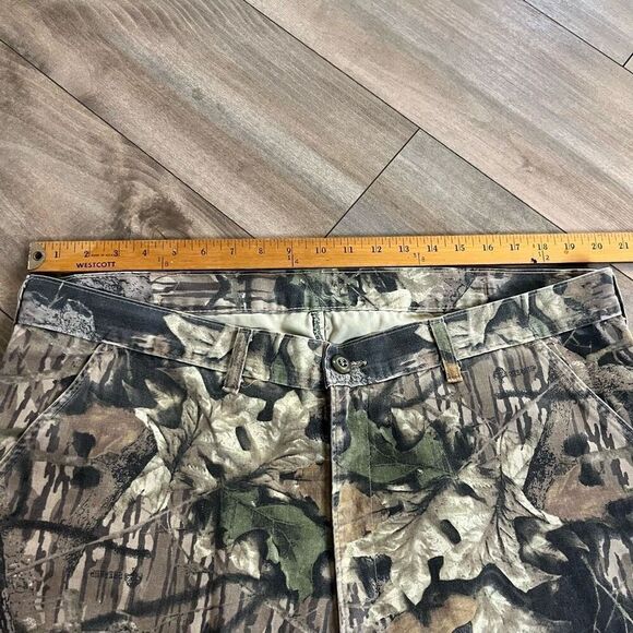 Redhead Green Camo Casual Pants Men 40x26.5 - Picture 3 of 6